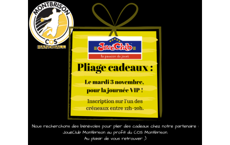 Pliage cadeaux JouéClub
