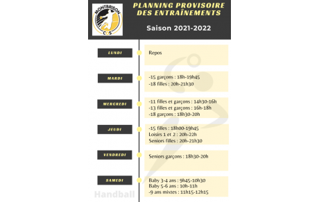 Nouvelle saison ! 