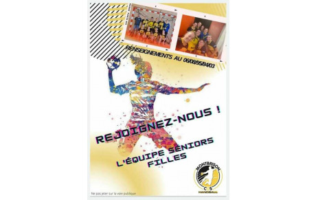 L'équipe seniors filles recrute